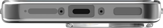 Just in Case Soft Design OPPO Reno16 / Reno16 Pro Backcover Transparent unten