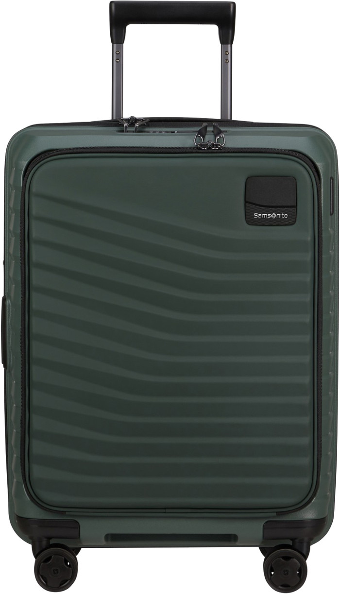 Samsonite Intuo Spinner Easy Access Expandable 55 cm Olive Green Main Image