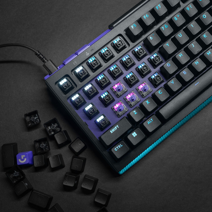 Logitech G512 X 98 Gaming-Tastatur QWERTZ Schwarz visueller lieferant