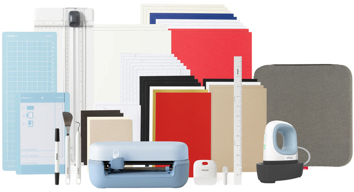 Cricut Joy 2 Blue Essentials + EasyPress Mini bundle Main Image