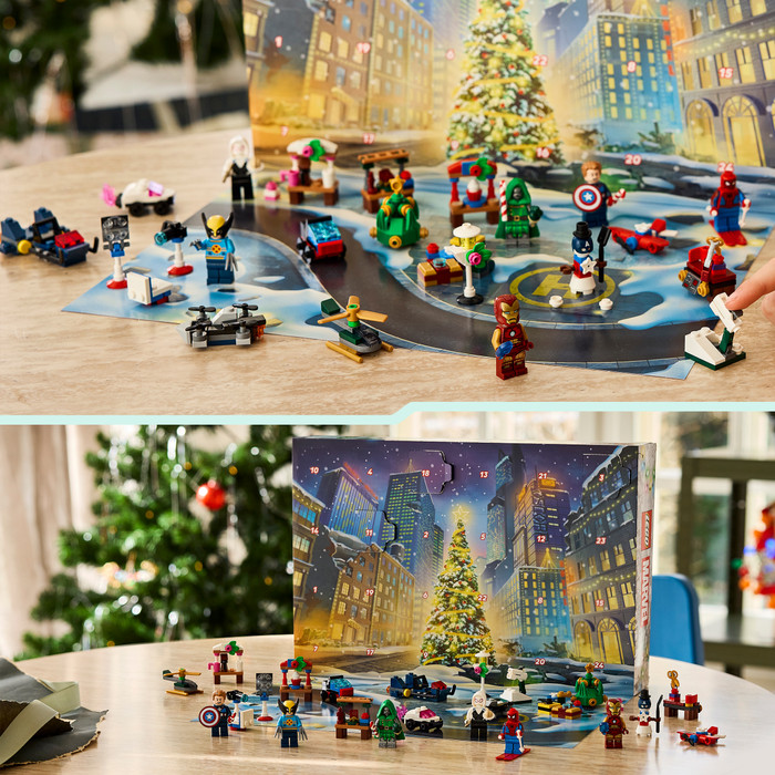 LEGO Marvel Advent Calendar 2026 76340 product in use
