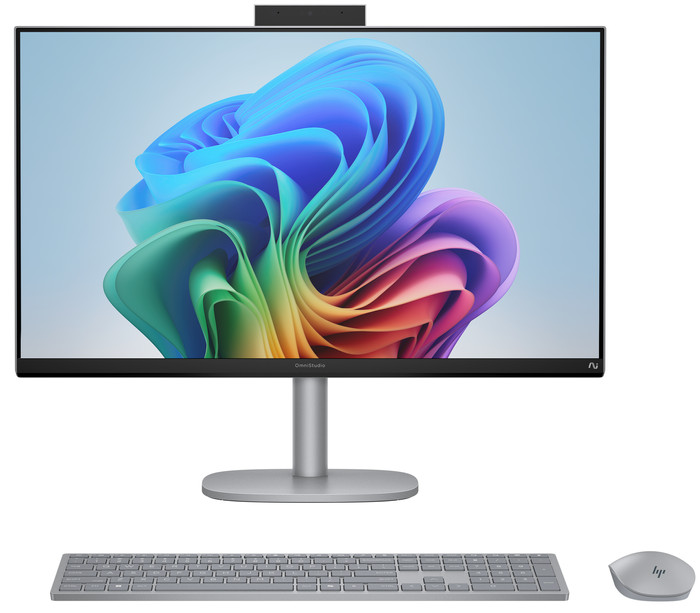 HP OmniStudio X All-in-One Next Gen AI 27-cs1077ng PC - 27'' - Intel Core Ultra 7 - 16GB RAM/1TB SSD vorne