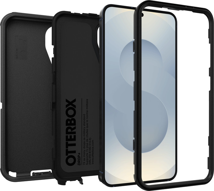 Otterbox Defender Samsung Galaxy S25 Backcover Schwarz visueller lieferant