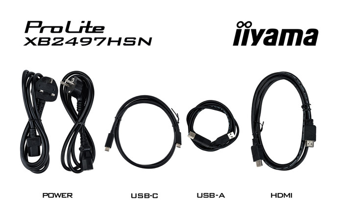 iiyama ProLite XB2497HSN-B1 zubehör
