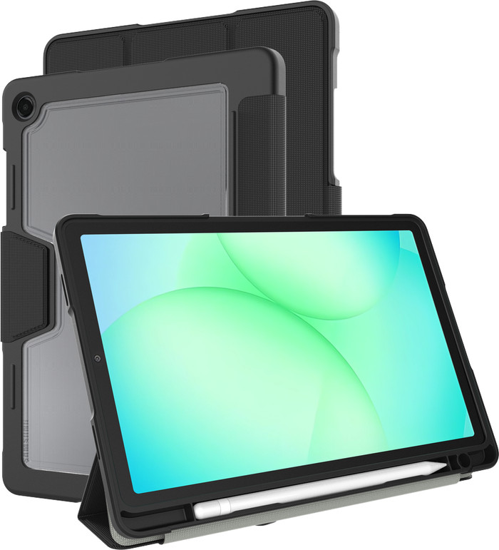 Just in Case Samsung Galaxy Tab A11/A9 Plus ArmorElite Book Case Schwarz Verbundprodukt