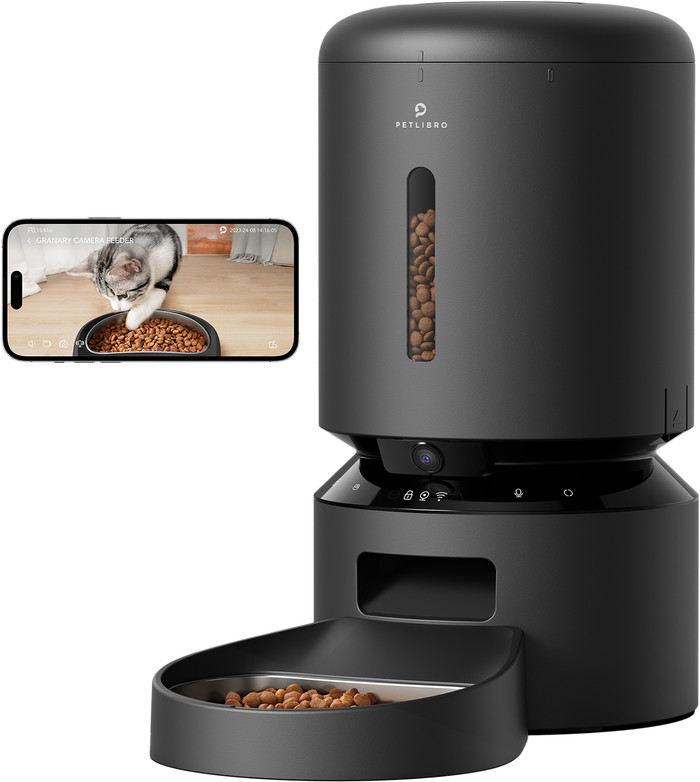 Petlibro Automatischer Futternapf mit Kamera PLAF203 Schwarz Main Image