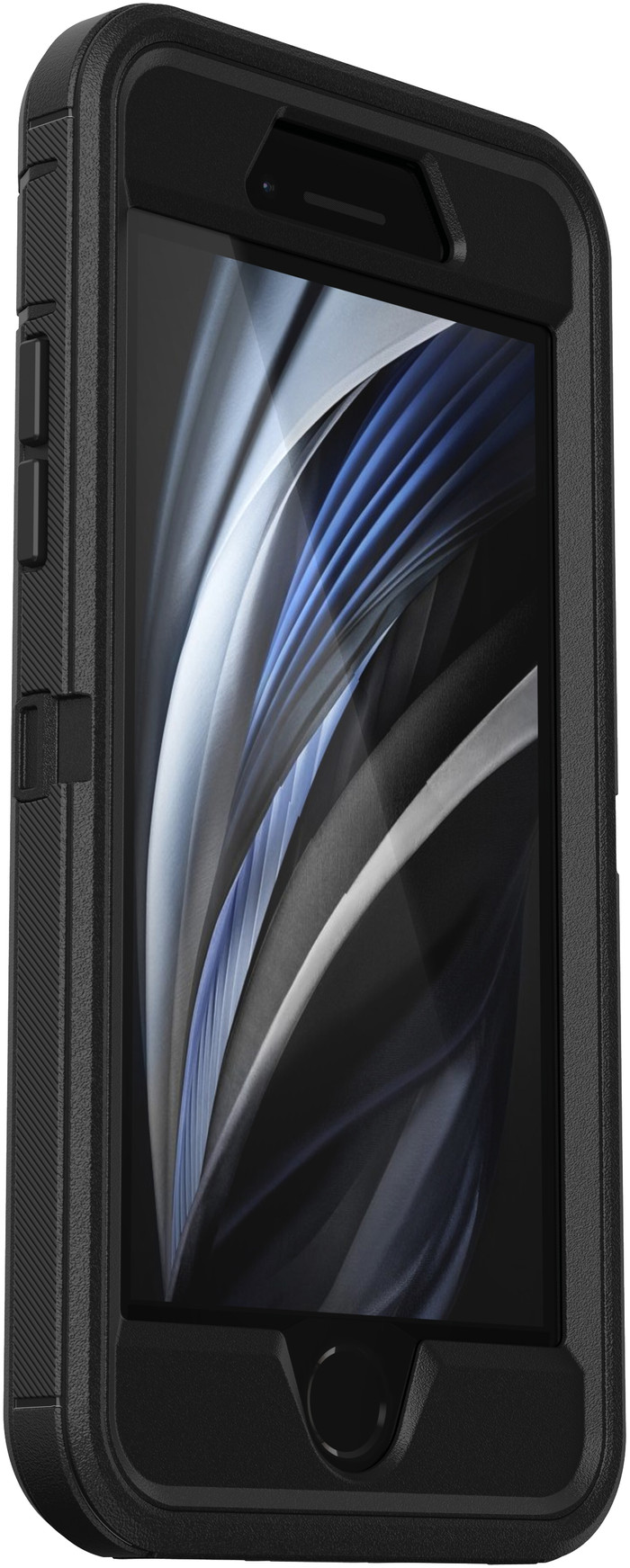 OtterBox Defender Apple iPhone SE 2022/SE 2020/8/7 Back Cover Black left side