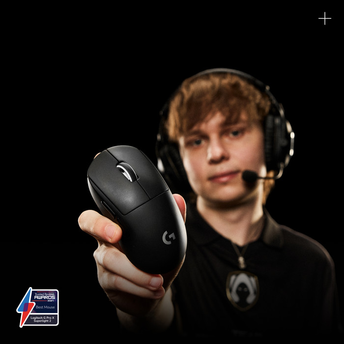 Logitech G PRO X Superlight 2 Lightspeed Kabellose Gaming-Maus Weiß visueller lieferant