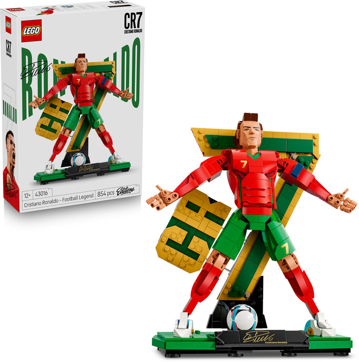 LEGO Editions Cristiano Ronaldo - Football Legend 43016 right side