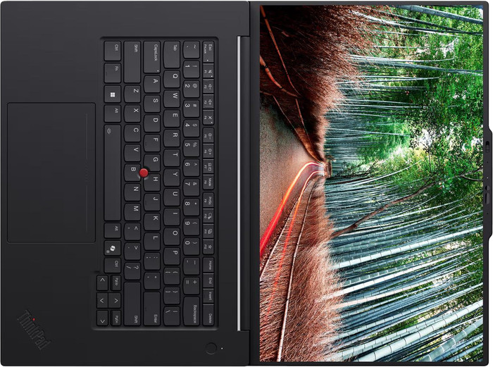 Lenovo ThinkPad P1 Gen 8 - 21Q8000FMH QWERTY oberseite