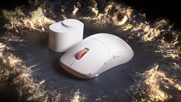 SteelSeries Sensei Pro WL Wireless Gaming Mouse White visual supplier