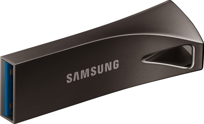 Samsung USB Stick Bar Plus 256GB Gray left side