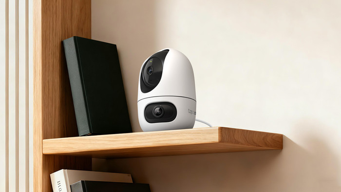 TP-Link Tapo C245D produkt in gebrauch