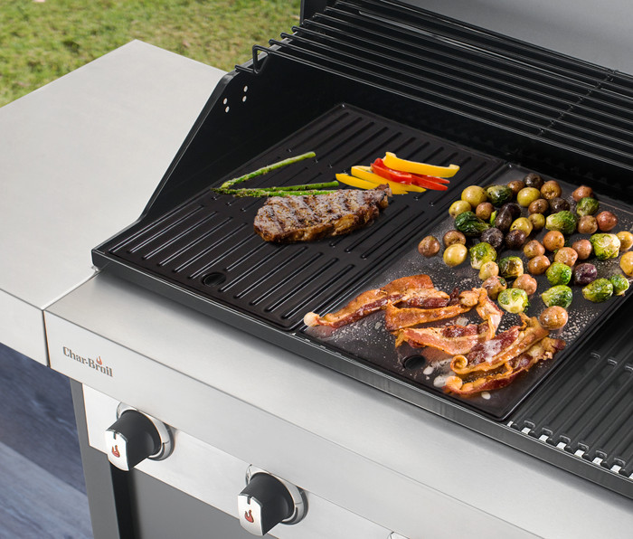 Charbroil 3 Burner Grillplatte produkt in gebrauch