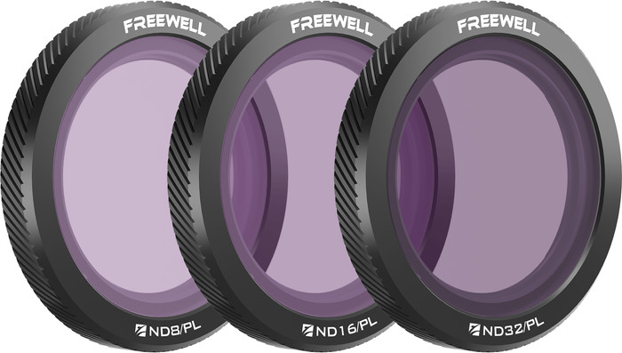 Freewell DJI Neo Magnetic Hybrid Filters Bright Day 3-pack Main Image