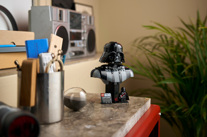 LEGO Star Wars Dart Vader Bust 75439 product in use