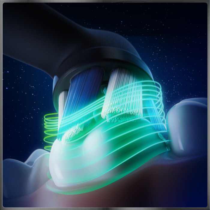 Oral-B iO 10 Black produkt in gebrauch