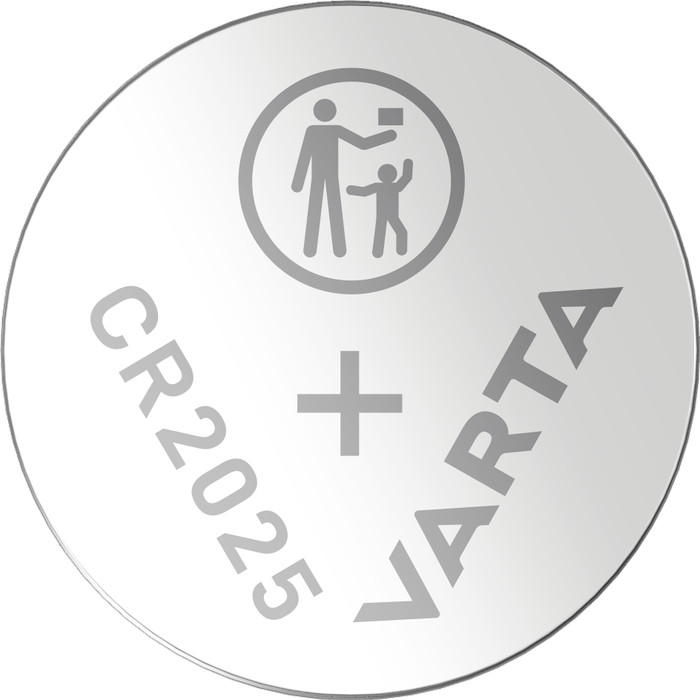VARTA Lithium Coin CR2025 BLI 5 Units front