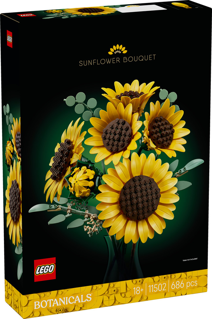 LEGO Botanicals Sonnenblumen 11502 verpackung