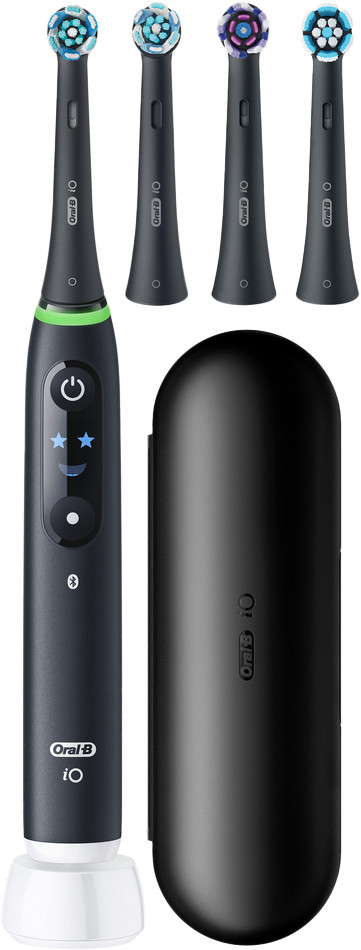 Oral-B iO 6 Black Holiday Edition with 4 brush heads Main Image