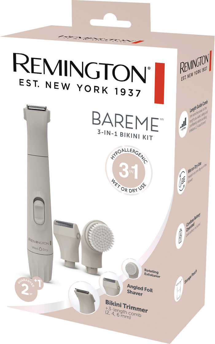 Remington BareMe 3-in-1 Bikini Kit WPG310 verpackung