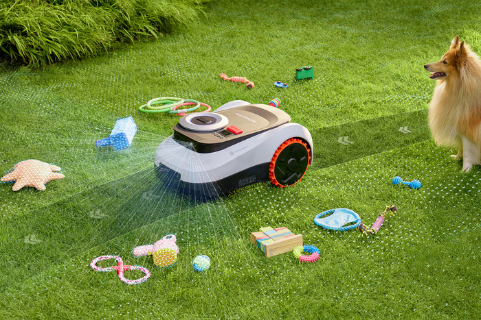 Segway Navimow i210 lidar produkt in gebrauch