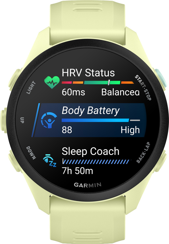 Garmin Forerunner 70 43mm Yellow front