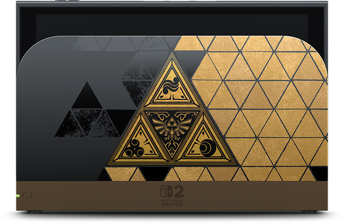 Nintendo Switch 2 The Legend of Zelda Edition zum 40. Jubiläum vorne