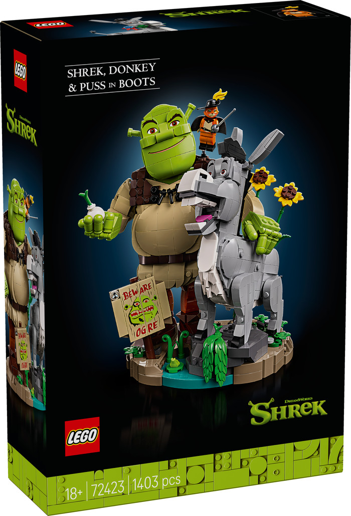 LEGO Shrek, Esel und Der Gestiefelte Kater 72423 verpackung