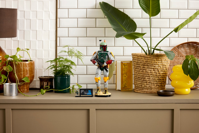 LEGO Star Wars Boba Fett 75455 produkt in gebrauch