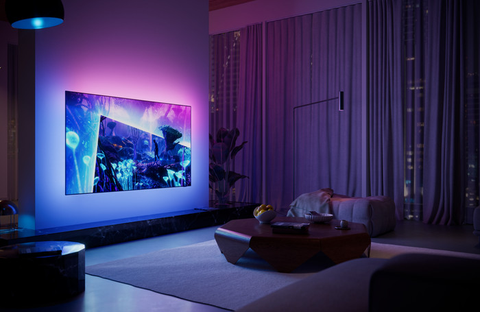 Philips Ambilight 65 Zoll OLED951 (2026) produkt in gebrauch