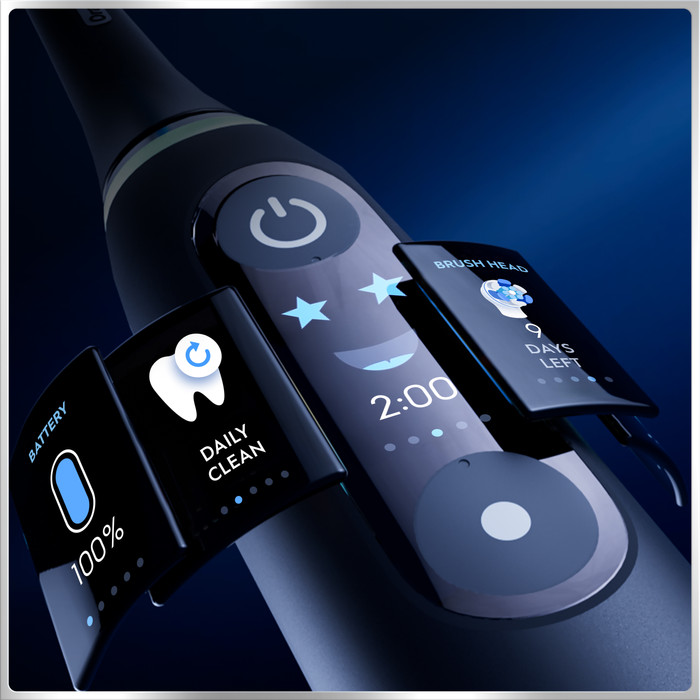 Oral-B iO 6 Black Holiday Edition with 4 brush heads visual supplier