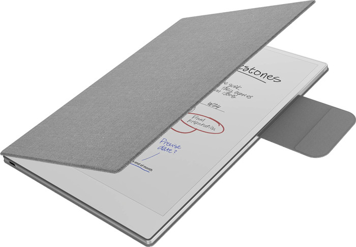 BlueBuilt reMarkable Paper Pro Book Case Grau detail