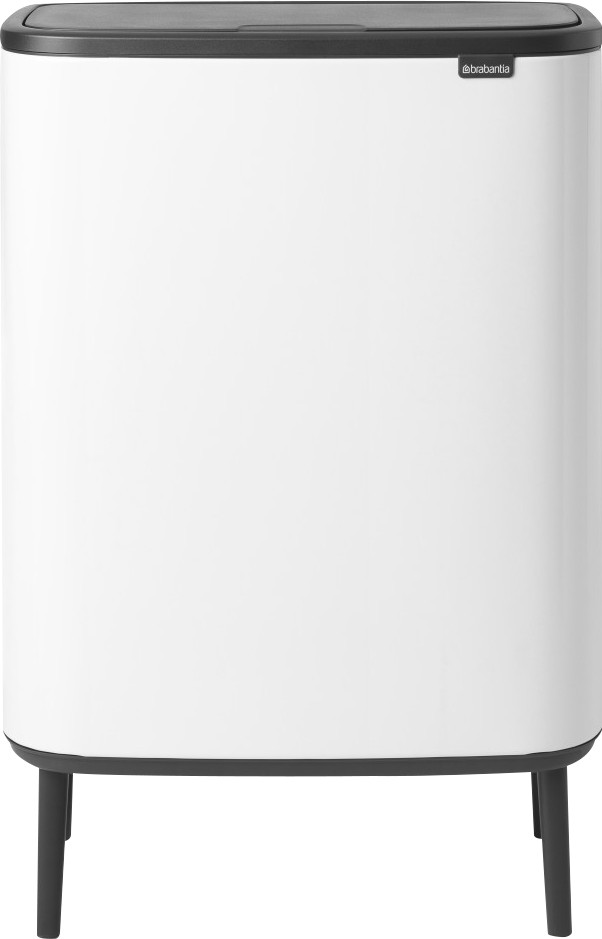 Brabantia Bo Touch Bin Hi Mülleimer - 60 l - Weiß Main Image