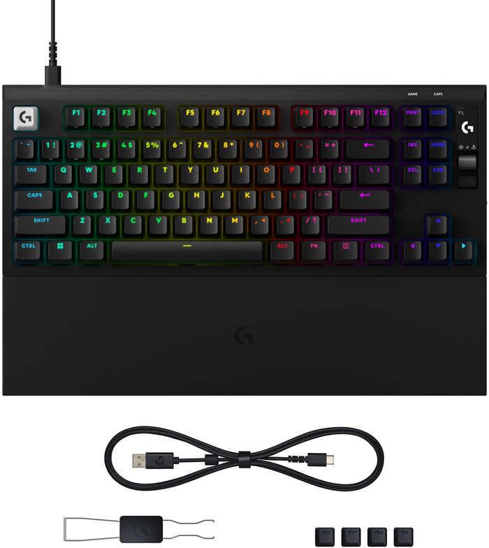 Logitech G PRO X2 RAPID TKL Gaming-Tastatur Schwarz Qwertz zubehör