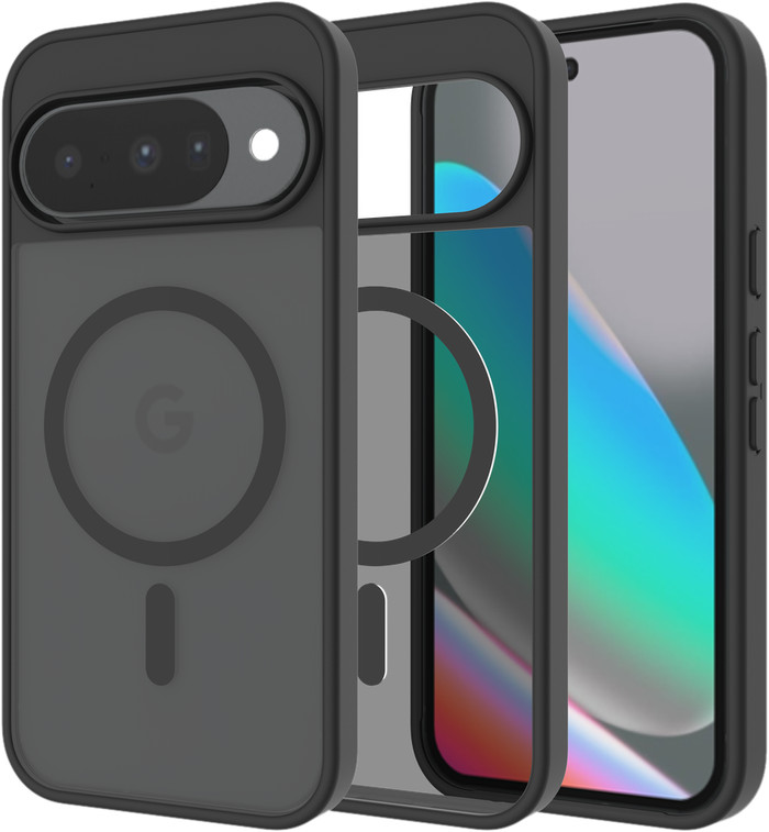 Just in Case Google Pixel 11 / 11 Pro Backcover mit Magnet Schwarz innen