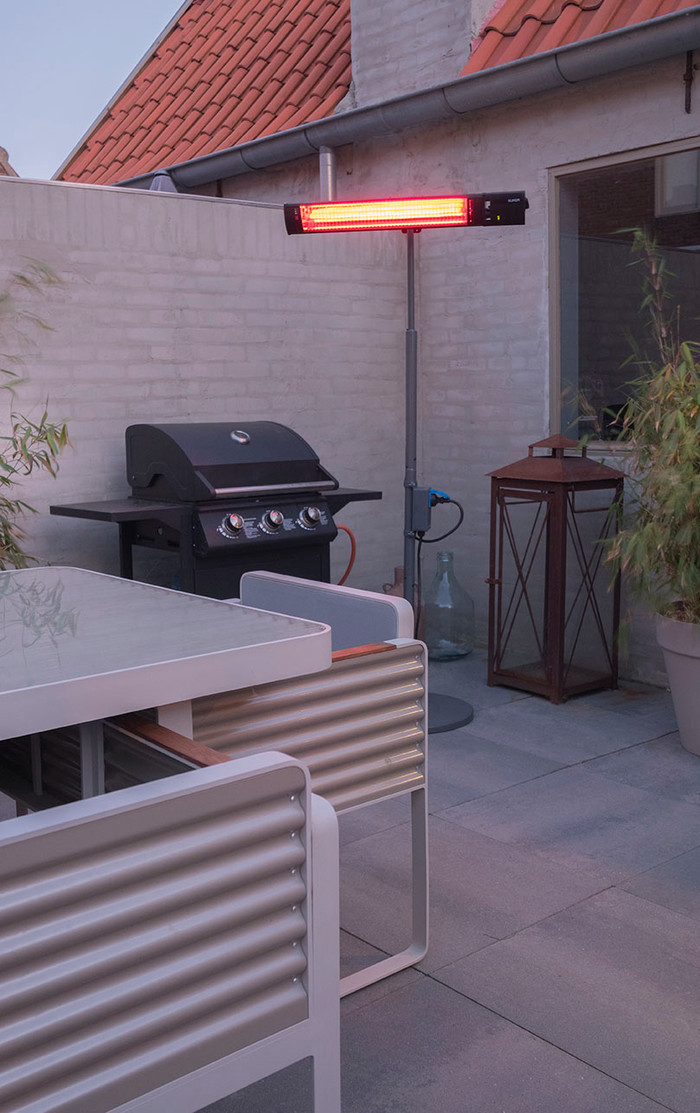 Eurom Golden 1500 Shadow produkt in gebrauch