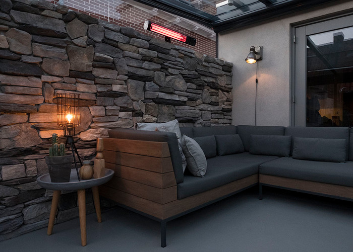 Eurom Golden 1500 Shadow produkt in gebrauch