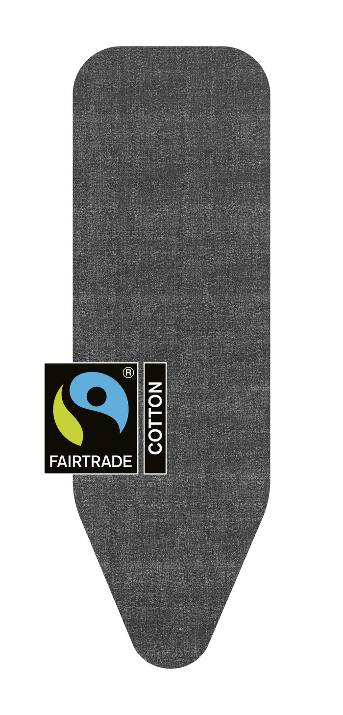 Brabantia Ironing Board Cover B, 124x38cm - Denim Black visual supplier