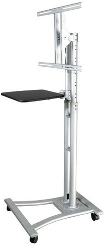 Neomounts PLASMA-M1800E TV-Ständer Silber linke seite