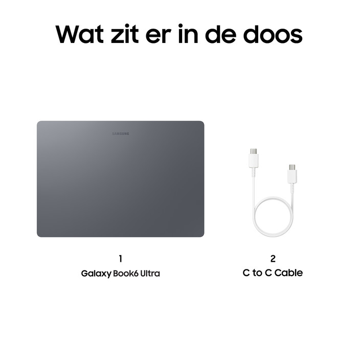 Samsung Galaxy Book6 Ultra 16" Copilot+ PC NP964UJH-XG7NL OLED QWERTY visual supplier