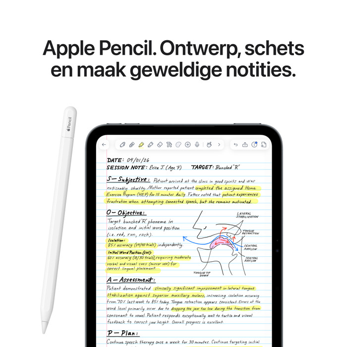 Apple iPad mini 8 (2026) Nano 8,5" 256GB Wi-Fi + 5G Mitternacht visueller lieferant