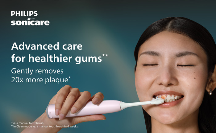 Philips Sonicare Series 7500 HX7422/05 Rosa produkt in gebrauch