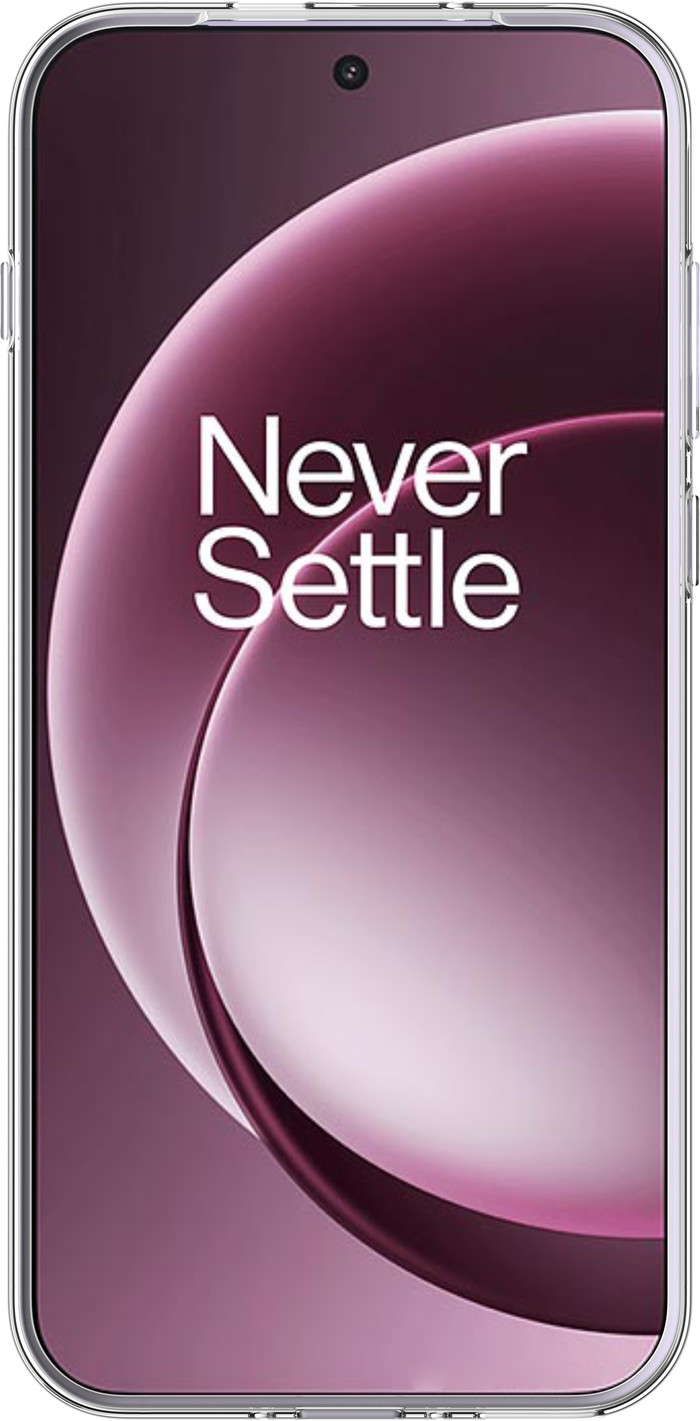Just in Case Soft Design OnePlus 15 Back Cover Transparent front