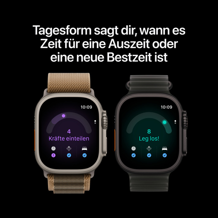 Apple Watch Ultra 4 Cellular 49 mm Schwarz Ocean Armband visueller lieferant
