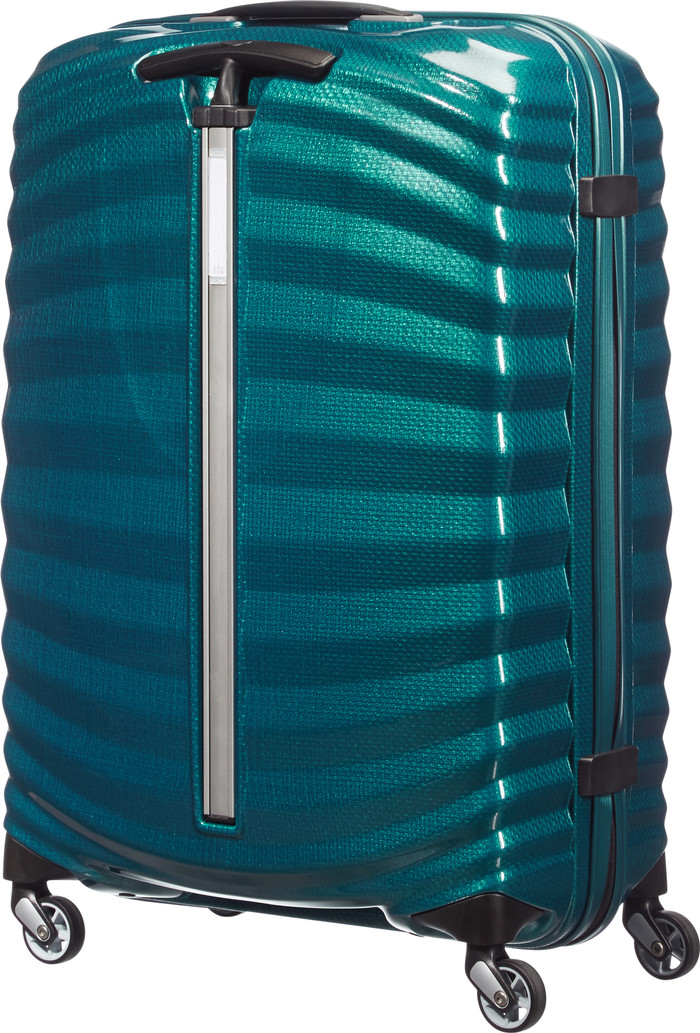Samsonite Lite-Shock Spinner 75 cm Petrol Blue rückseite