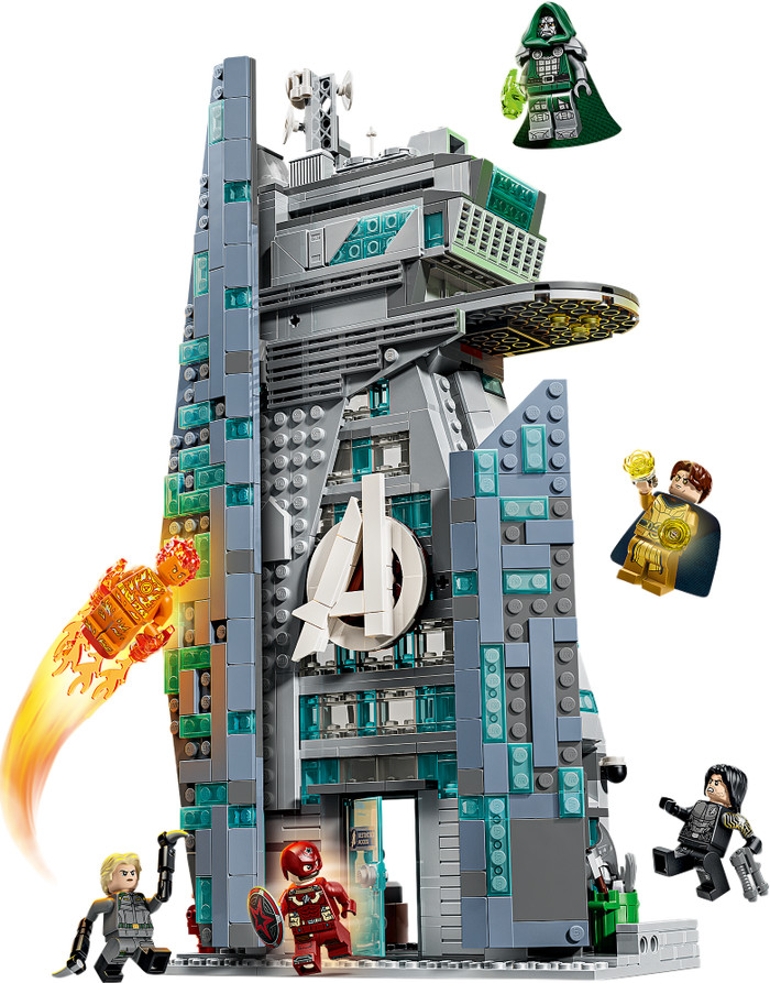 LEGO Marvel Avengers: Doomsday Neuer Avengers Tower 76352 vorne