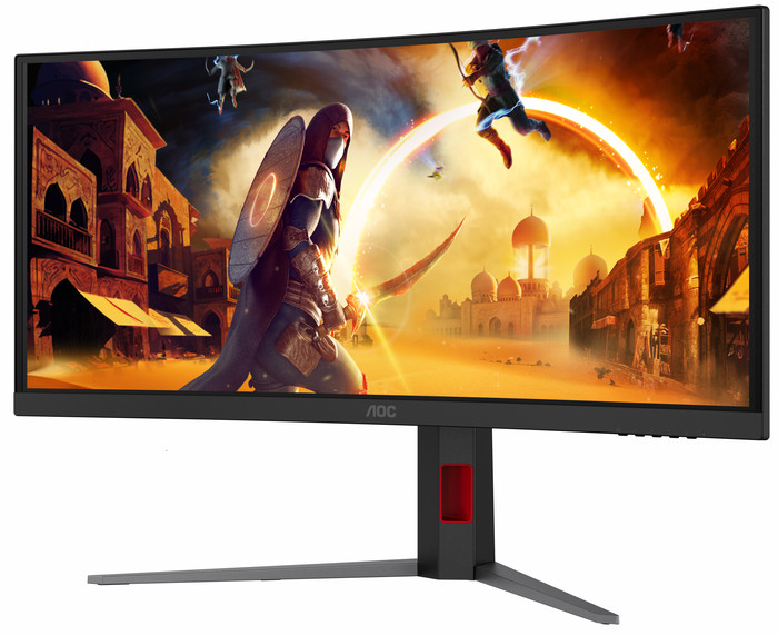AOC AGON CU34G4CAP Curved vorne