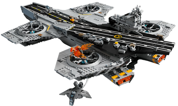 LEGO Marvel S.H.I.E.L.D. Helicarrier 76354 front