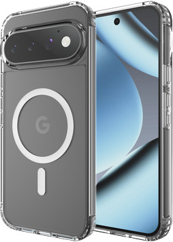 Just in Case Google Pixel 11 / 11 Pro Backcover mit Magnet Transparent rechte seite